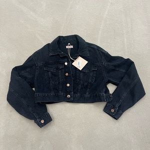 DL1961 BLACK JEAN JACKET